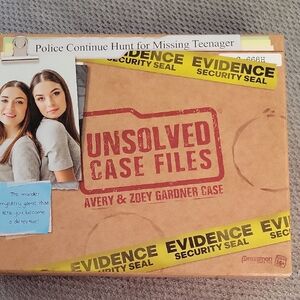 Unsolved Case Files Game - Avery & Zoey Gardner